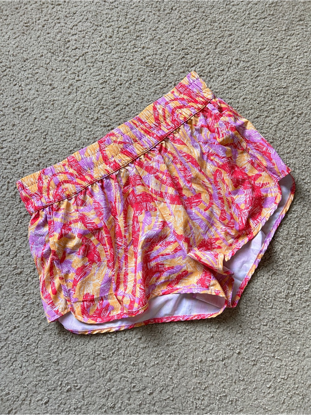 Multicolored Bright Athletic Shorts